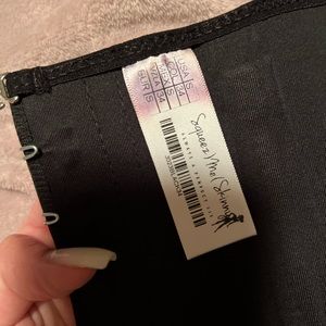 Squeeze me skinny black waist trainer/girdle